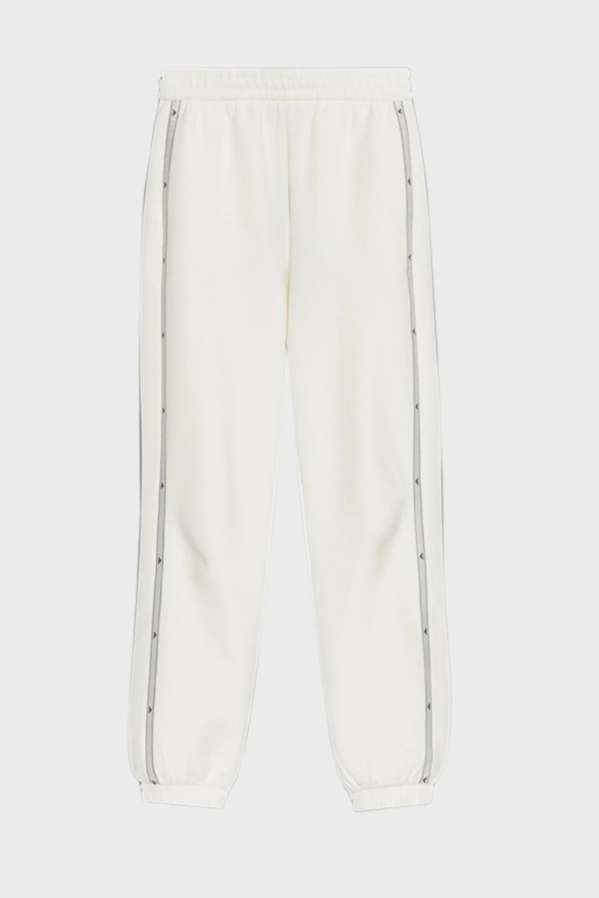 Emporio Armani Streç Pamuklu Spor Bayan Pantolon 6D2P6D 1JHSZ 0101 BEYAZ - 5