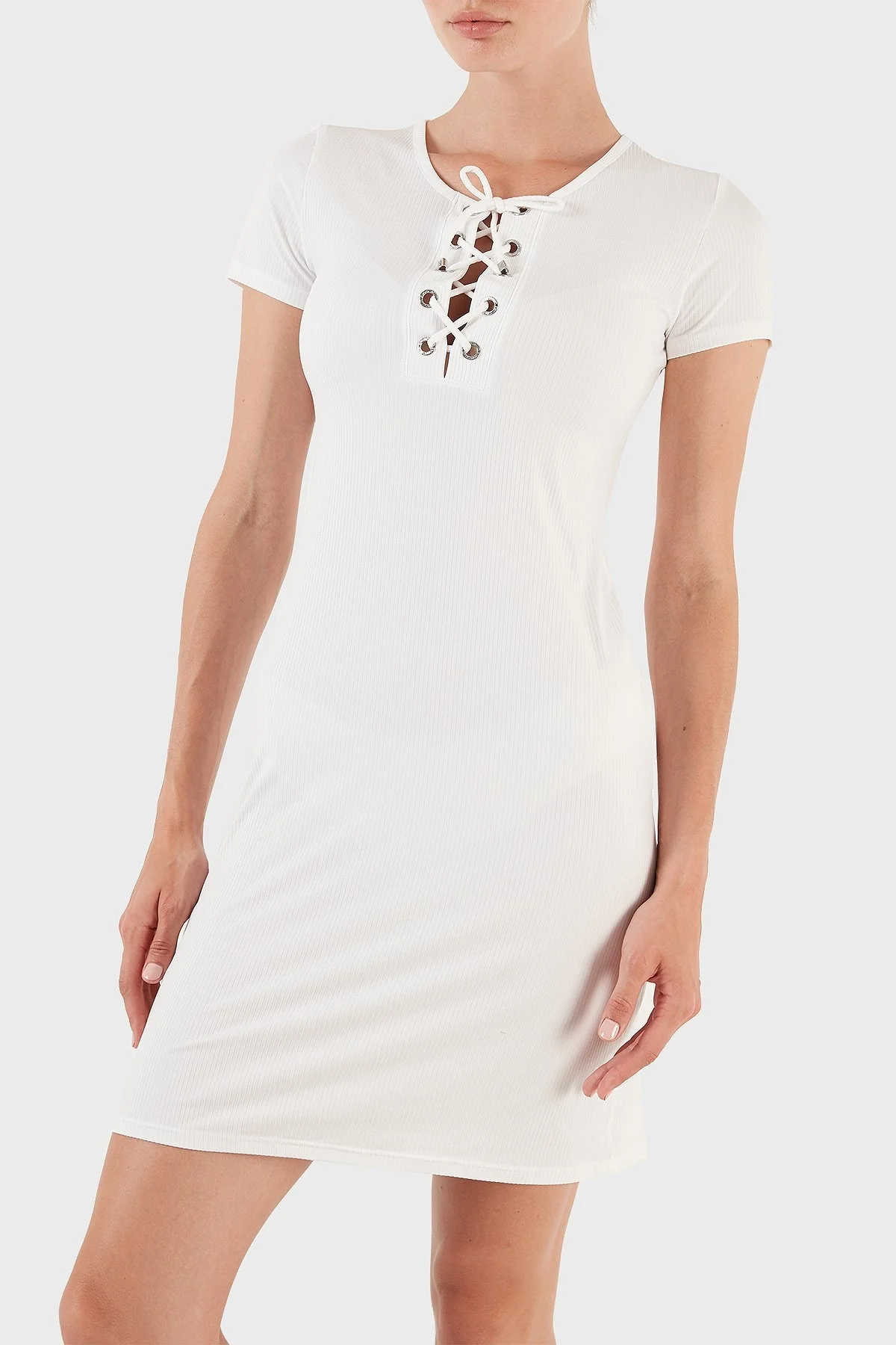 Emporio Armani Bayan Elbise 262673 3R308 00010 BEYAZ - 2