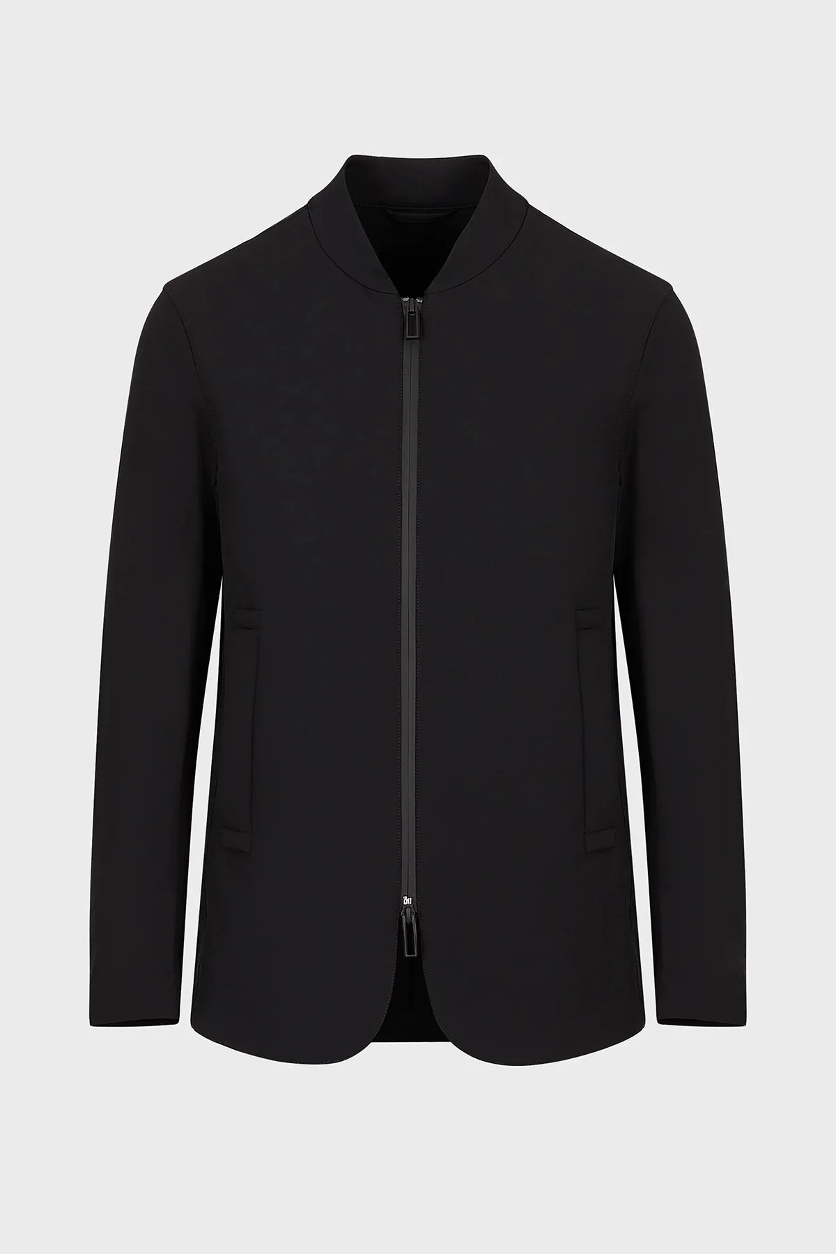 Emporio Armani Su Tutmaz Fermuarlı Regular Fit Erkek Ceket 3R1GC1 1NNIZ 0999 SİYAH - 6