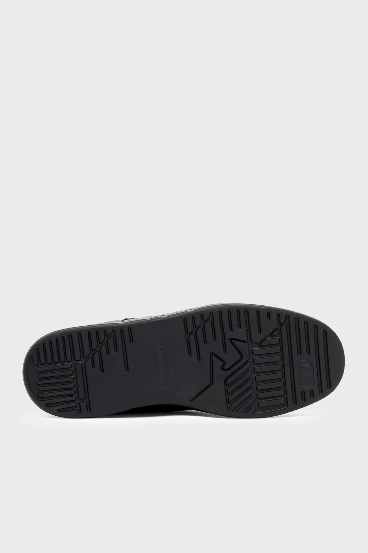 Emporio Armani Süet Detaylı Sneaker Erkek Ayakkabı EM004836 AF23155 MZ312 Siyah-lacivert - 6