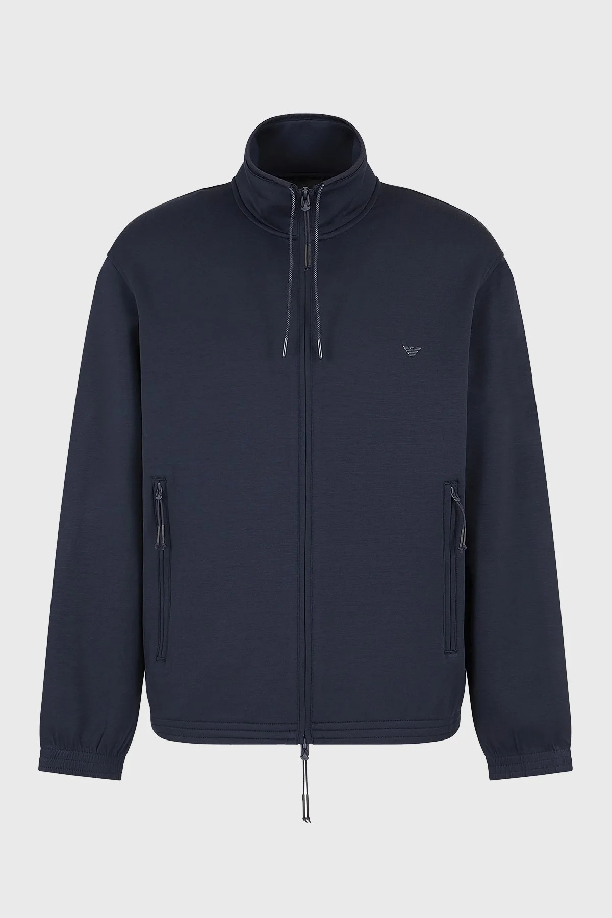 Emporio Armani Suya Dayanıklı Regular Fit Dik Yaka Erkek Sweat EM000083 AF10103 UB118 LACİVERT - 5