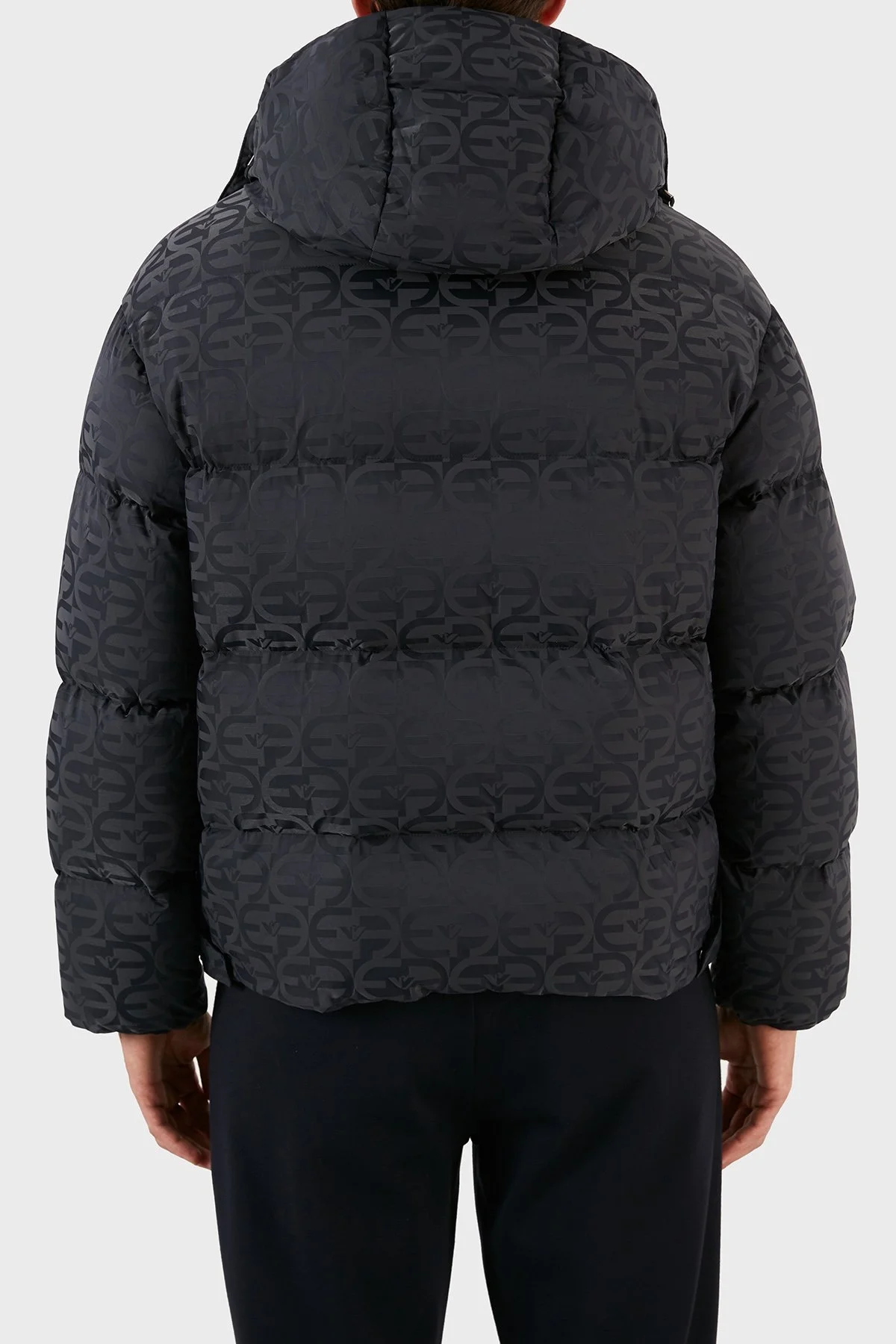 Emporio Armani Suya ve Soğuğa Karşı Dayanıklı Çıkarılabilir Kapüşonlu Slim Fit Erkek Mont 6L1BH2 1NLLZ 0920 LACİVERT - 5