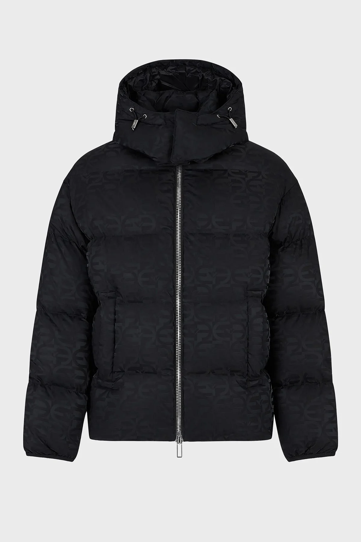 Emporio Armani Suya ve Soğuğa Karşı Dayanıklı Çıkarılabilir Kapüşonlu Slim Fit Erkek Mont 6L1BH2 1NLLZ 0999 SİYAH - 5