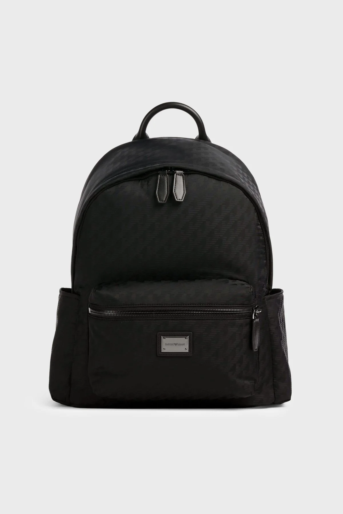 Emporio Armani Tamamı Logolu Ayarlanabilir Askılı Erkek Sırt Çantası EM006665 AF28798 UC001 Siyah - 1