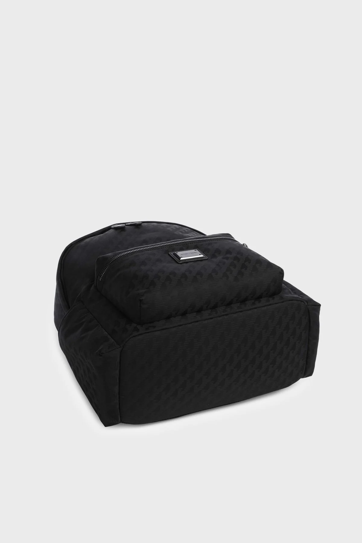Emporio Armani Tamamı Logolu Ayarlanabilir Askılı Erkek Sırt Çantası EM006665 AF28798 UC001 Siyah - 4