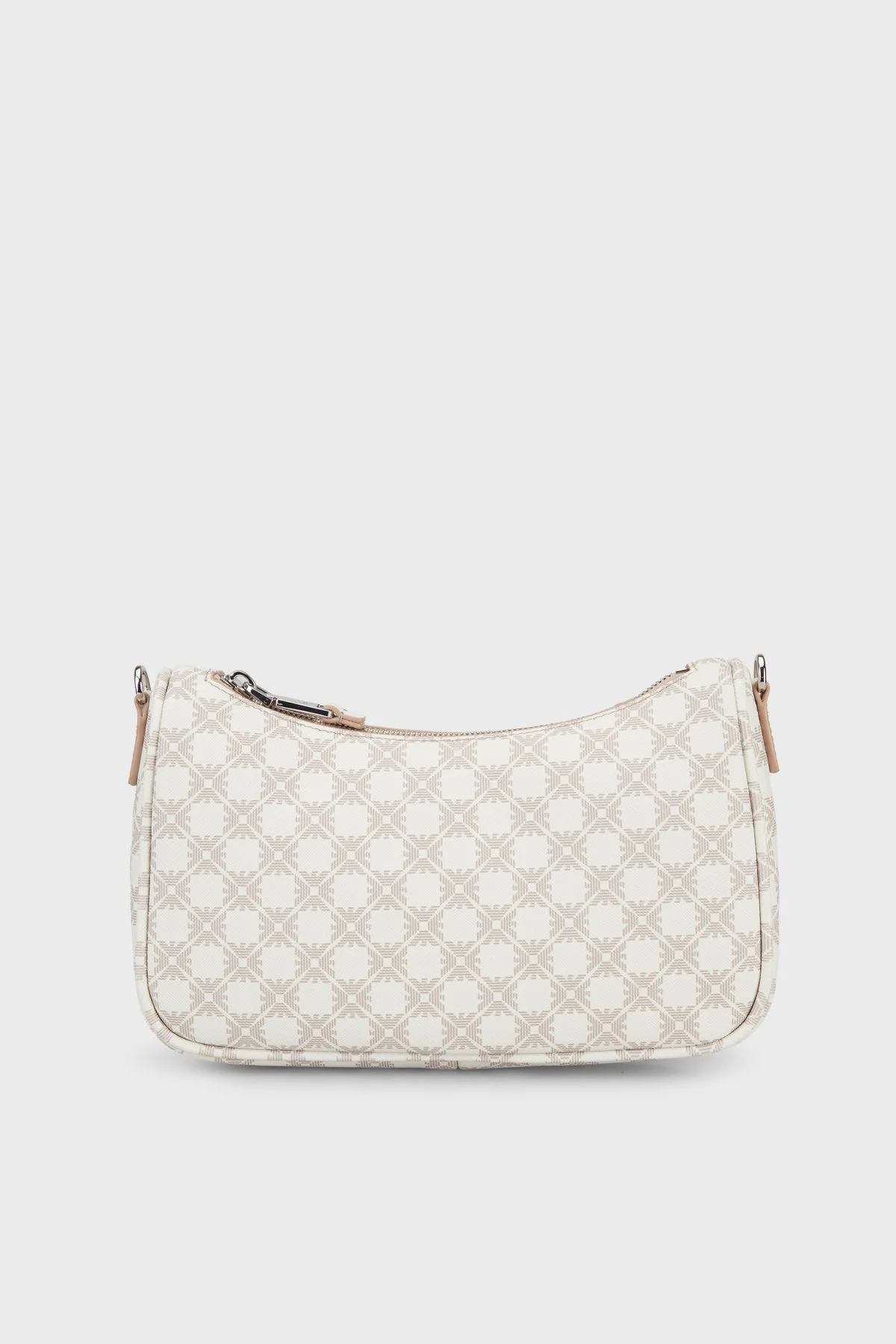 Emporio Armani Tamamı Logolu Çıkarılabilir Askılı Kadın Çanta EW001892 AF25820 F0214 EKRU BEJ - 1