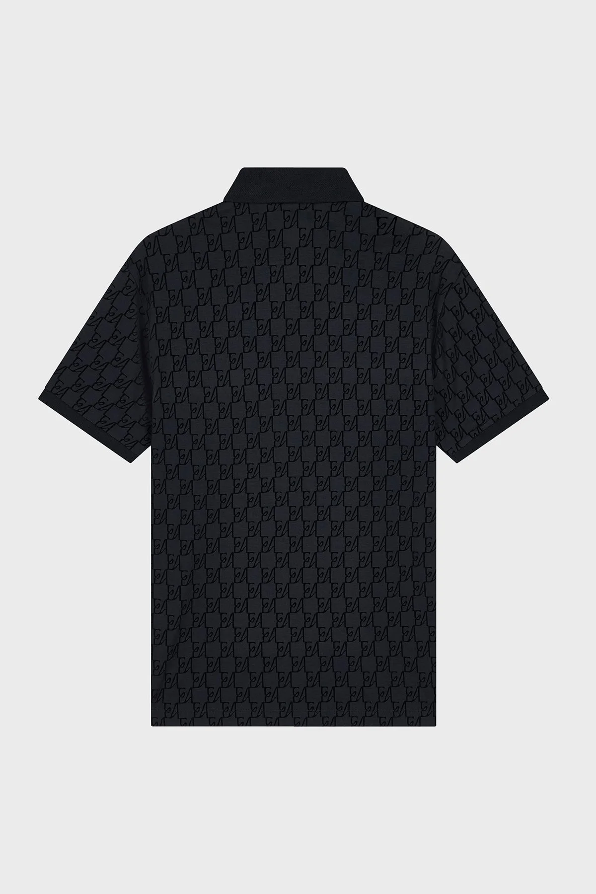 Emporio Armani Tamamı Logolu Pamuklu Regular Fit Erkek Polo EM007339 AF10017 FB569 Lacivert - 6