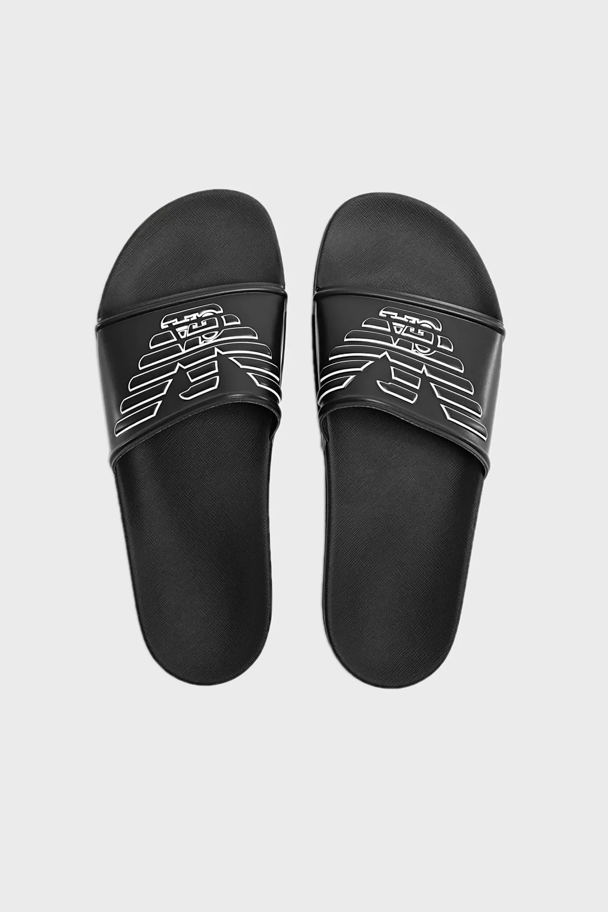 Emporio Armani Unisex Terlik XVPS01 XN129 00002 SİYAH - 4