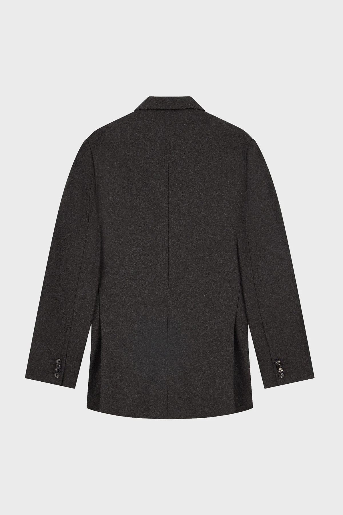 Emporio Armani Yün Karışımlı Kruvaze Blazer Erkek Ceket EM007439 TE23205 O6005 Koyu kahve - 3