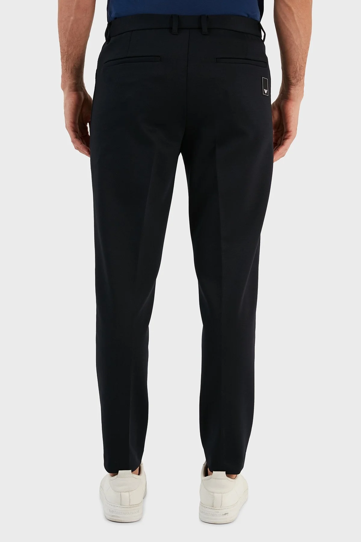 Emporio Armani Yünlü Normal Bel Regular Fit Erkek Pantolon 6L1P86 1JHQZ 0920 LACİVERT - 6