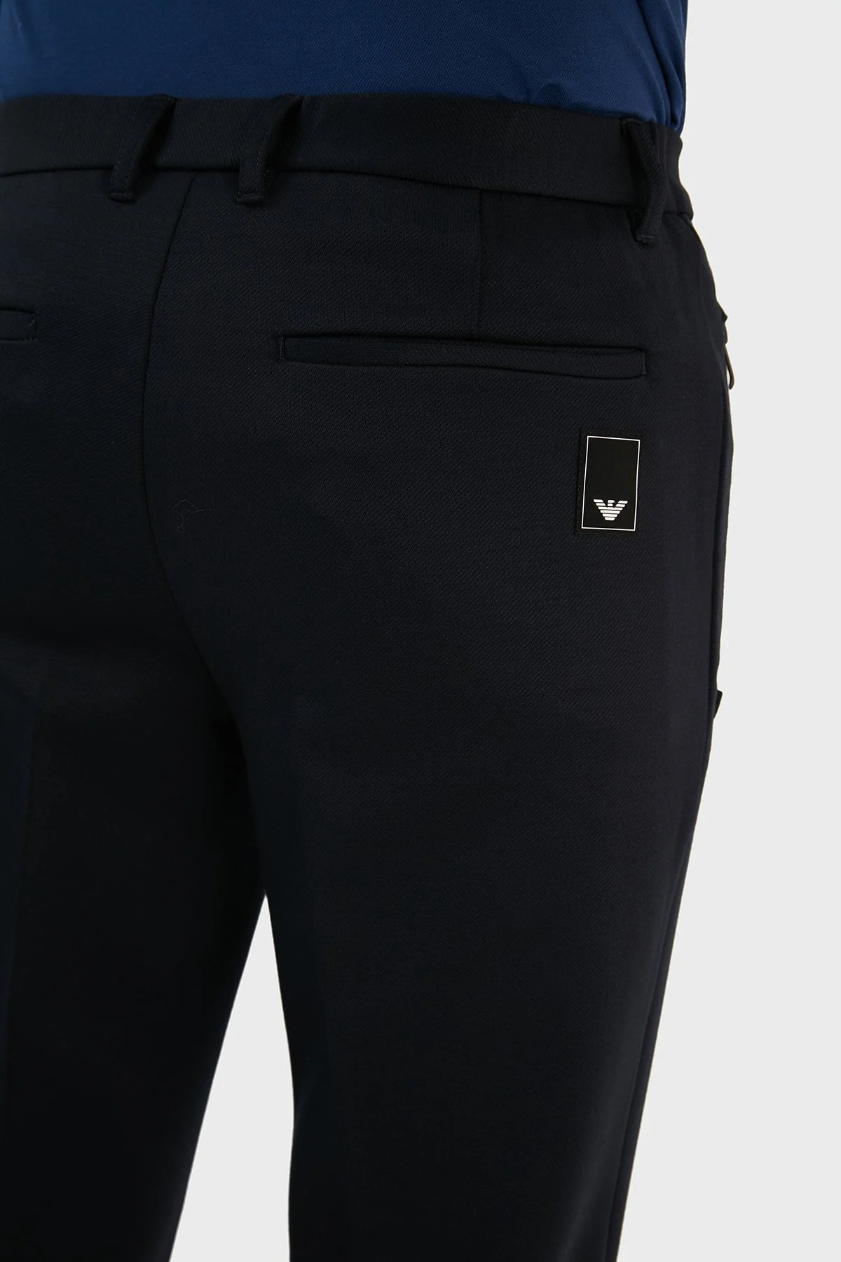 Emporio Armani Yünlü Normal Bel Regular Fit Erkek Pantolon 6L1P86 1JHQZ 0920 LACİVERT - 7