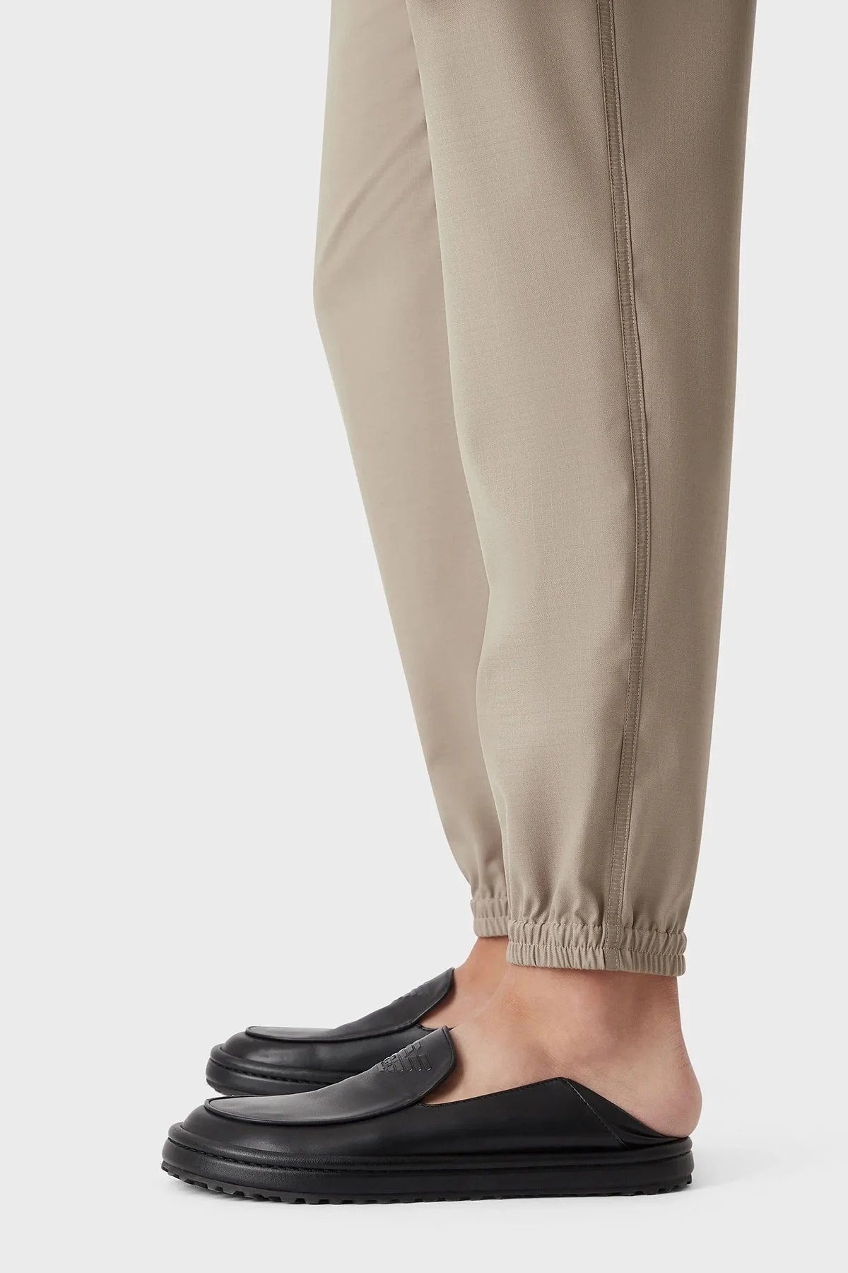 Emporio Armani Yünlü Normal Bel Regular Fit Jogger Erkek Pantolon 3R1PC0 1NRBZ 0144 TOPRAK - 4