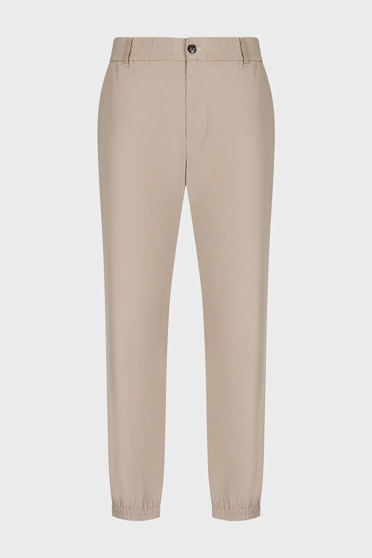 Emporio Armani Yünlü Normal Bel Regular Fit Jogger Erkek Pantolon 3R1PC0 1NRBZ 0144 TOPRAK - 6