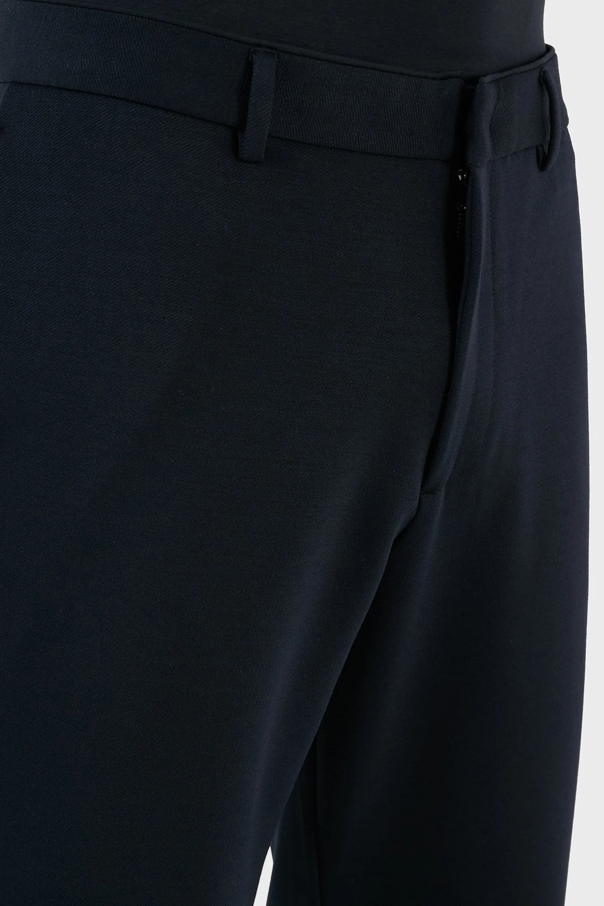 Emporio Armani Yünlü Regular Fit Chino Erkek Pantolon 6R1P62 1JOBZ 09B3 LACİVERT - 10