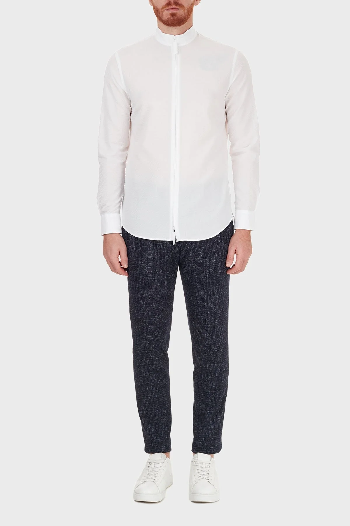 Emporio Armani Yünlü Trousers Erkek Pantolon 91P35S 91S65 921 LACİVERT - 1