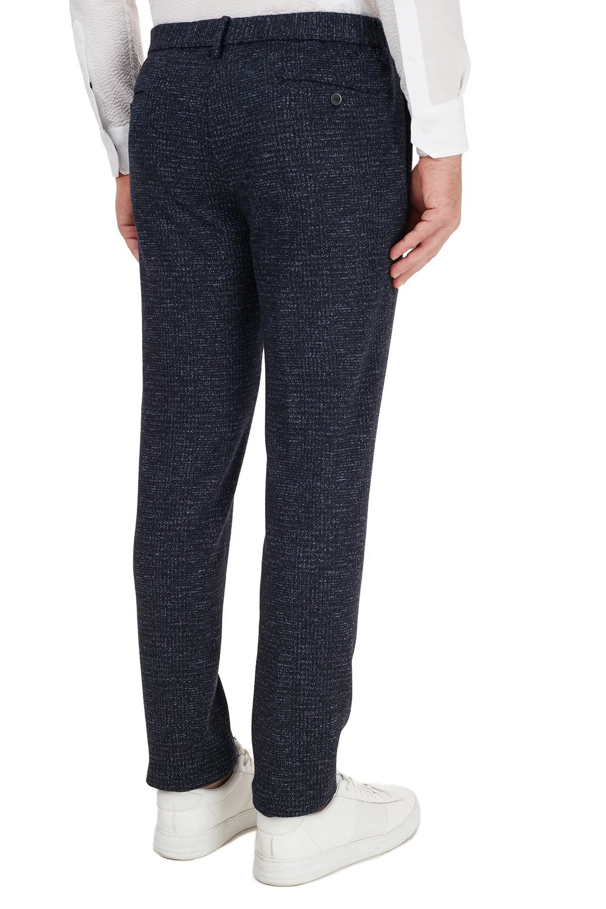 Emporio Armani Yünlü Trousers Erkek Pantolon 91P35S 91S65 921 LACİVERT - 5