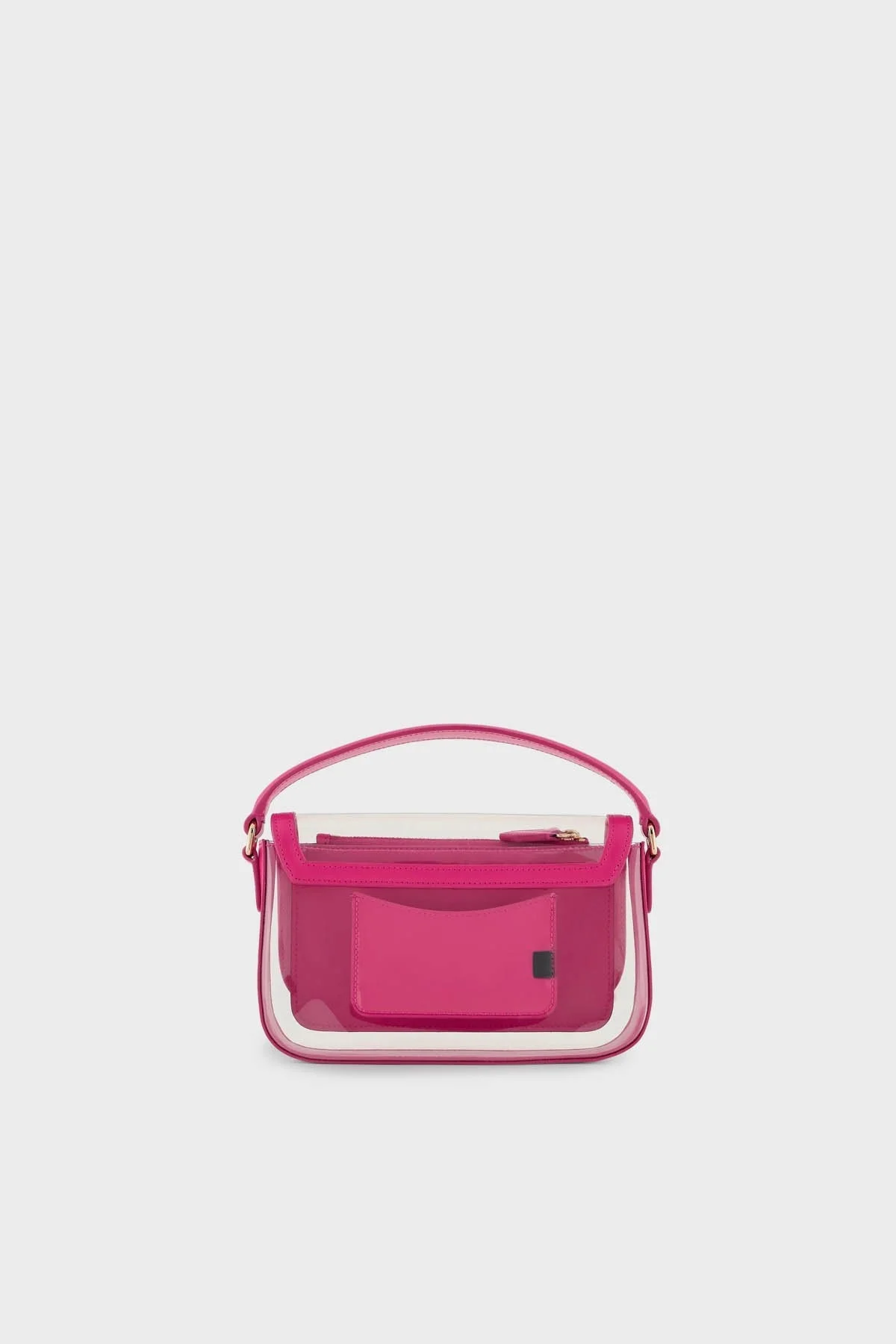 Emporio Armani Zincir Askılı Şeffaf Bayan Çanta Y3H294 YWS5B 80746 PEMBE - 5