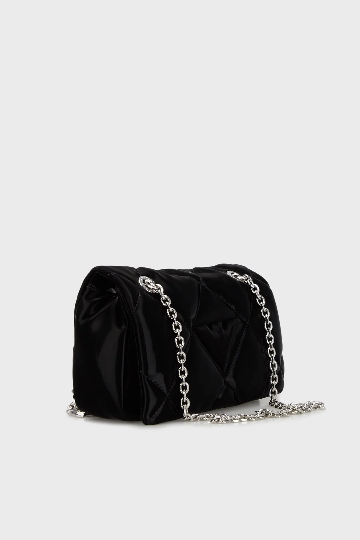 Emporio Armani Zincirli Omuz Askılı Bayan Çanta Y3C041 YWE7E 80001 SİYAH - 4