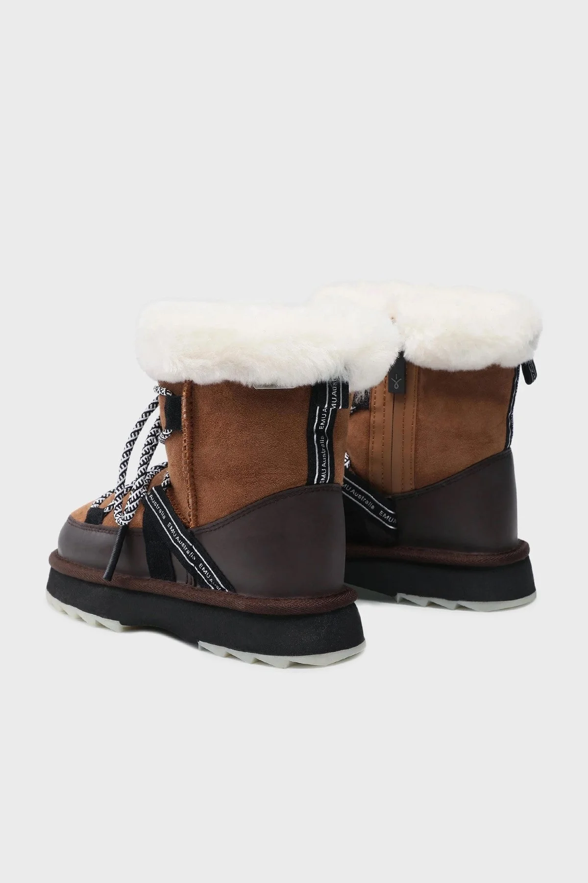 EMU Australia Blurred Hakiki Deri Su Geçirmez Bayan Bot W12641 CST TABA - 5