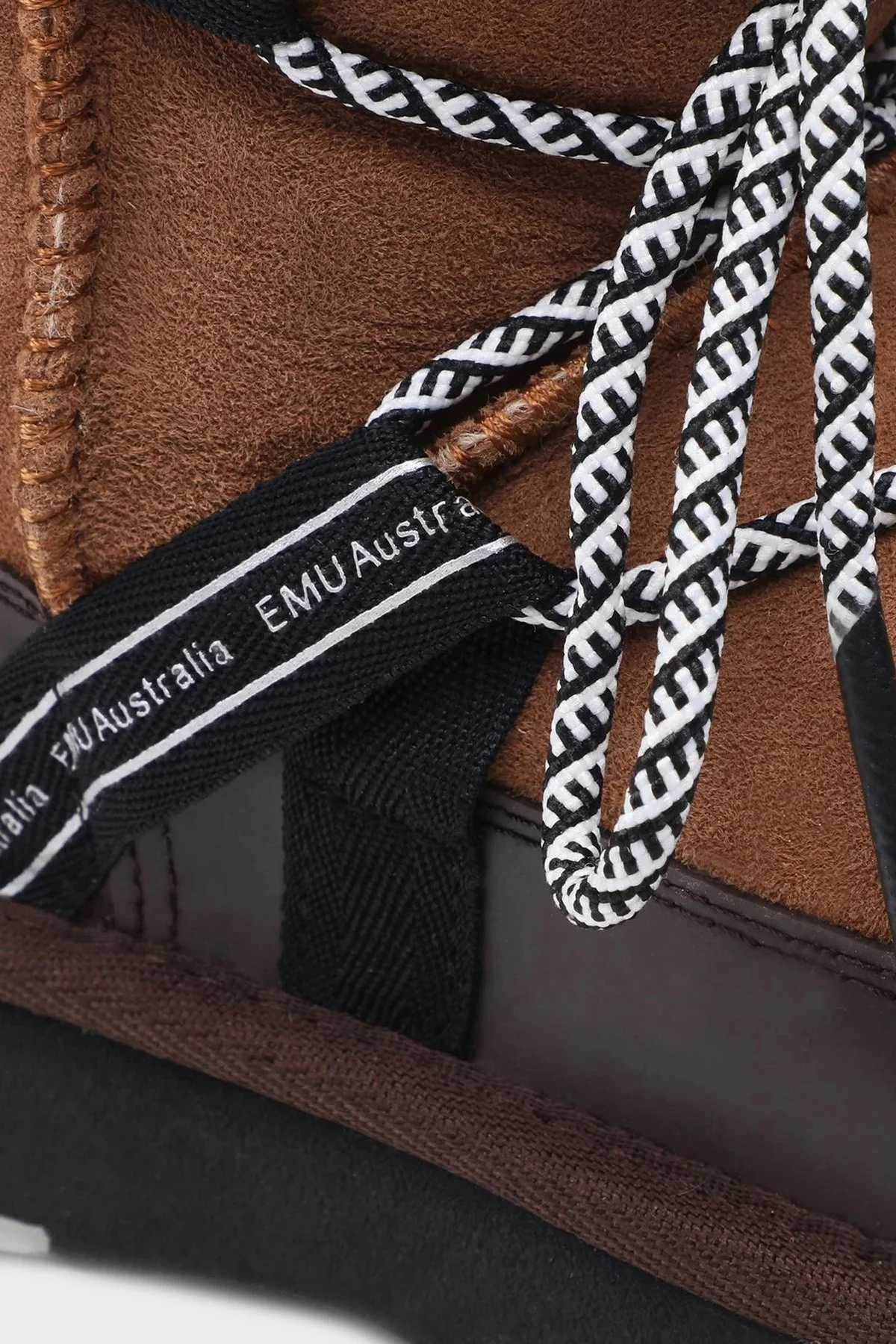 EMU Australia Blurred Hakiki Deri Su Geçirmez Bayan Bot W12641 CST TABA - 6