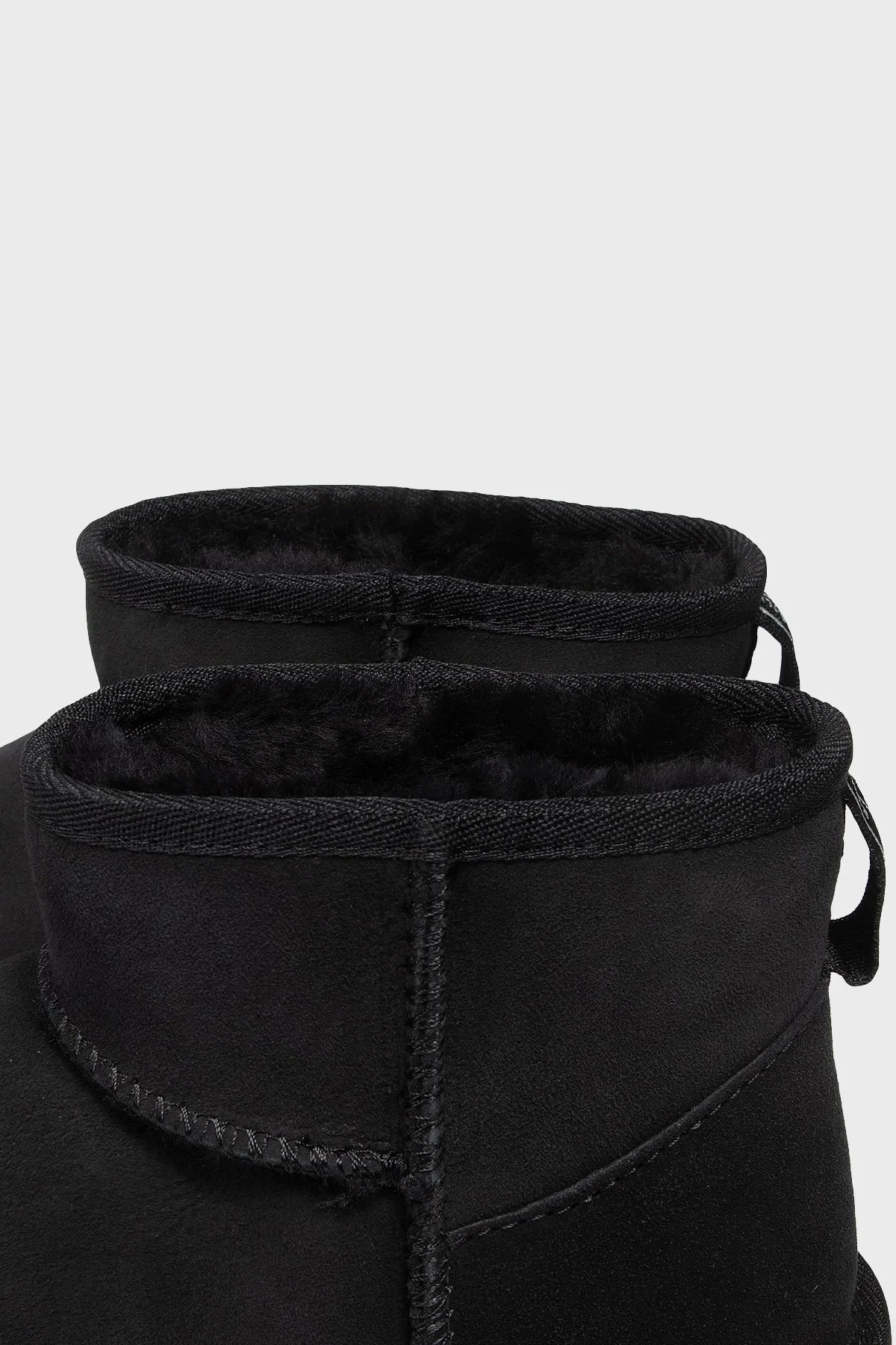 EMU Australia Sharky Micro Hakiki Deri Suya Dayanıklı Bayan Bot W12548 98 SİYAH - 11