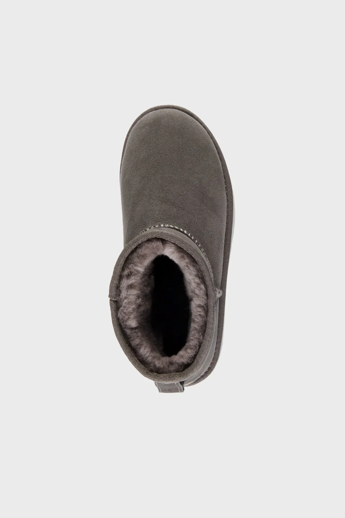 EMU Australia Stinger Micro Flatform Hakiki Deri Suya Dayanıklı Bayan Bot W13082 CHR ANTRASİT - 11