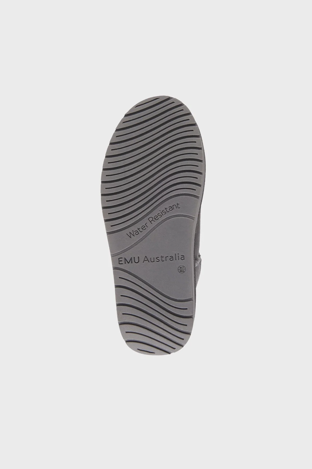 EMU Australia Stinger Micro Flatform Hakiki Deri Suya Dayanıklı Bayan Bot W13082 CHR ANTRASİT - 12