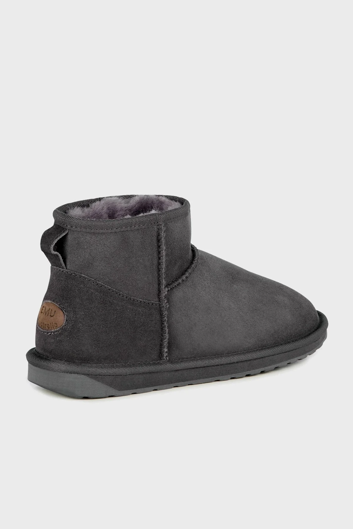 EMU Australia Stinger Micro Hakiki Deri Suya Dayanıklı Bayan Bot W10937 18 ANTRASİT - 11