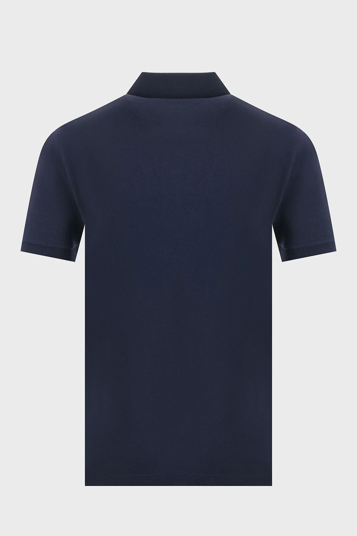 Etro % 100 Pamuk Regular Fit Düğmeli Erkek Polo Yaka T Shirt MRMD0005 AC274 B0387 LACİVERT - 7