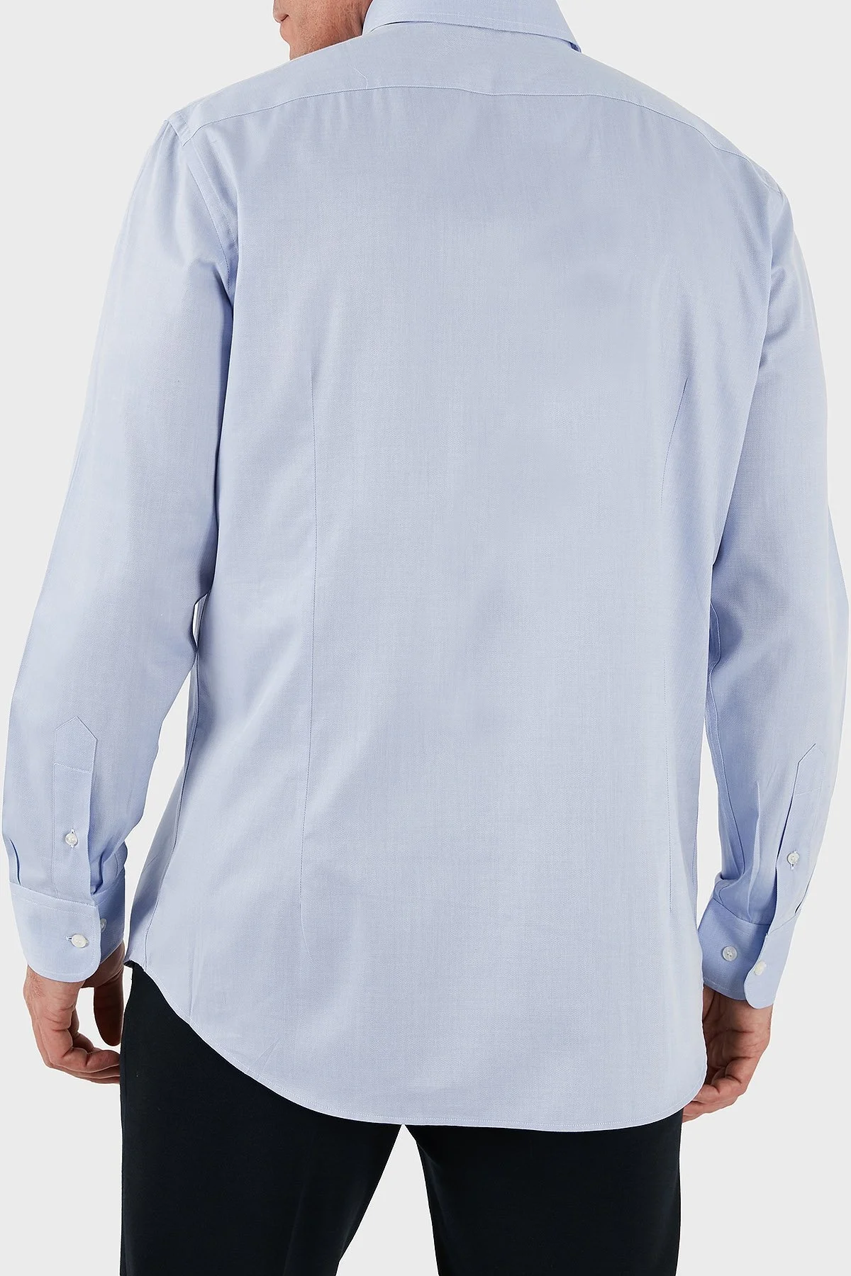 Etro % 100 Pamuk Regular Fit Düğmeli Yaka Erkek Gömlek MRIB0004 AV605 B0028 MAVİ - 8