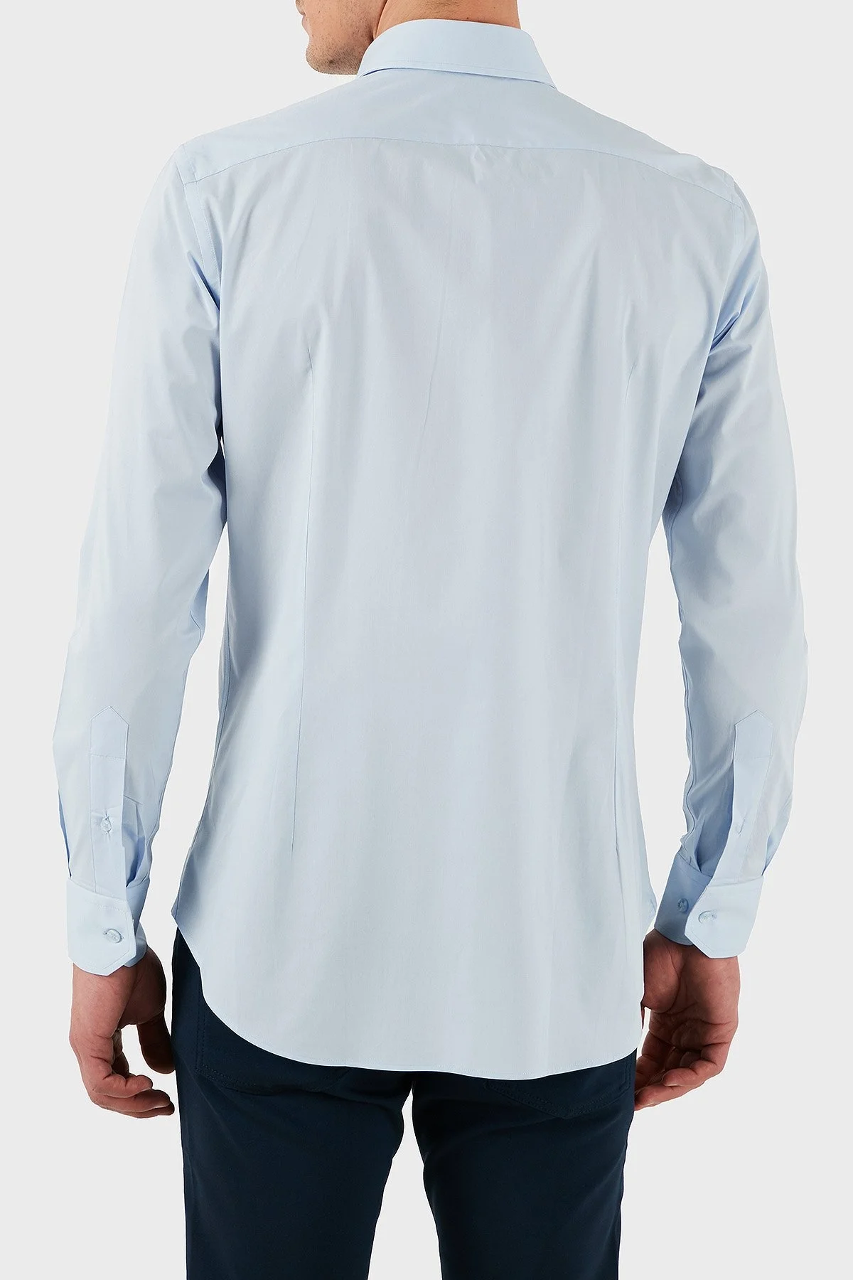 Etro Pamuklu Regular Fit Düğmeli Yaka Erkek Gömlek MRIB0006 AV607 B3033 MAVİ - 8