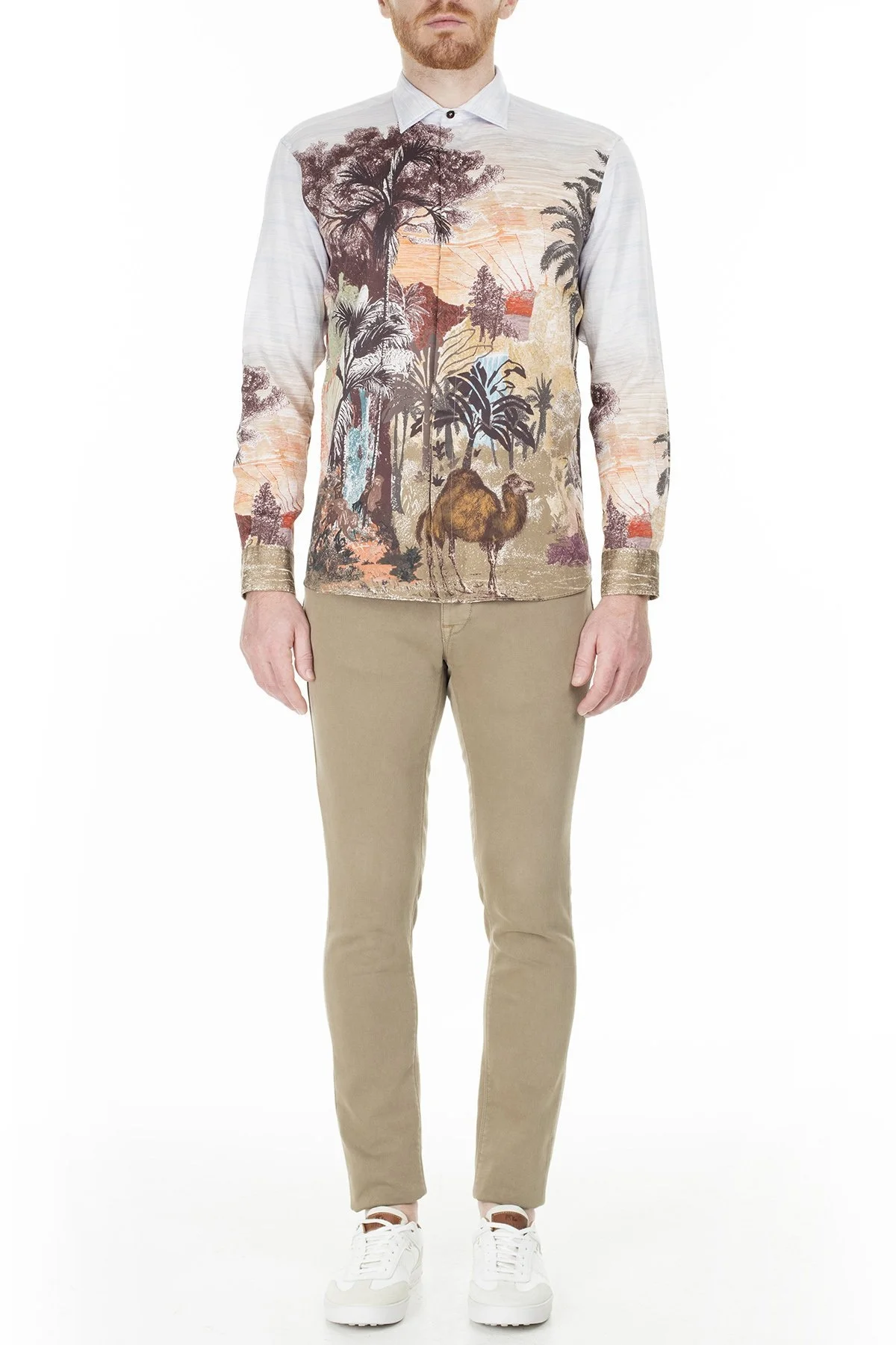 Etro Regular Fit Erkek Gömlek 1K819 4232 101 AÇIK MAVİ - 5