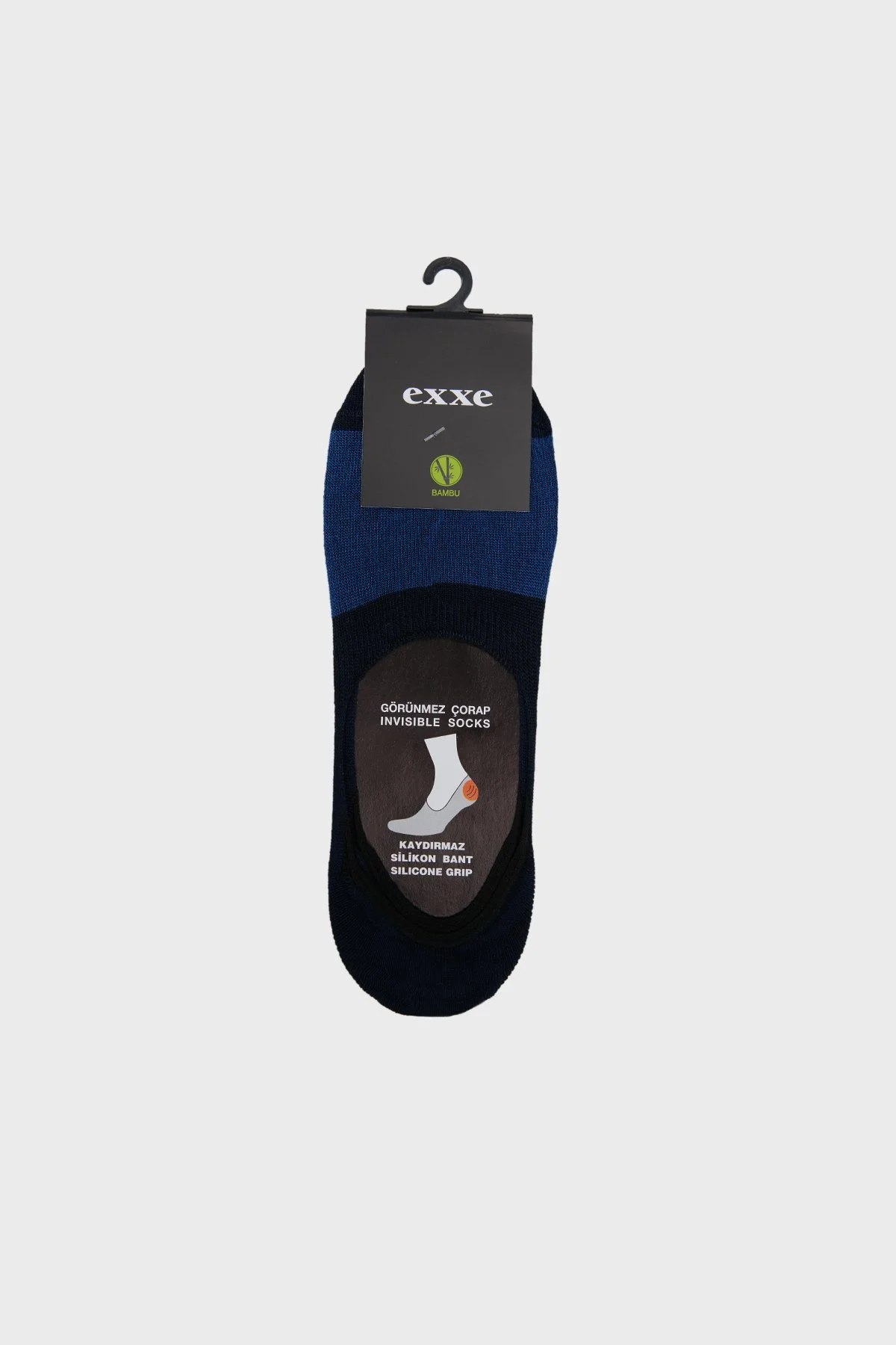 Exxe Bambu Babet Erkek Çorap 6220002 LACİVERT-MAVİ - 1