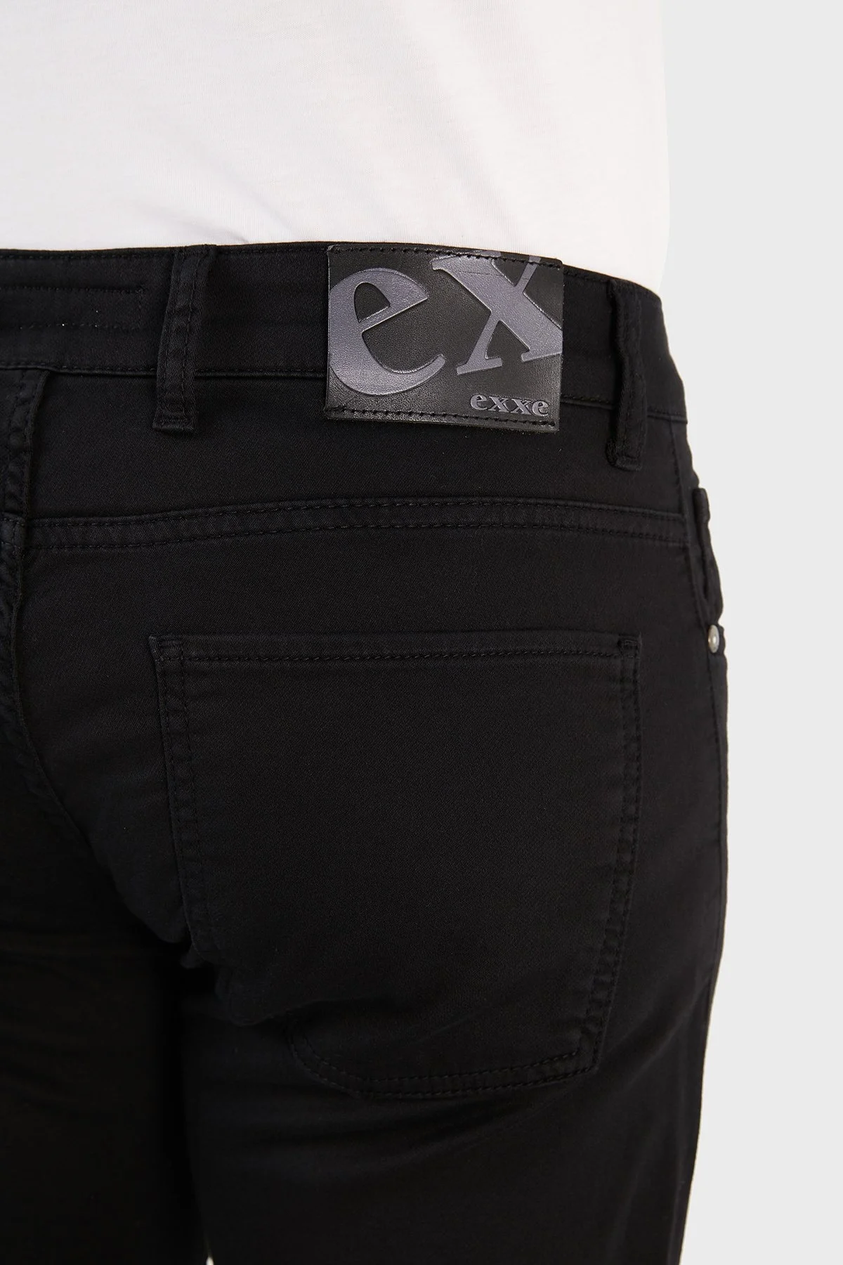 Exxe Slim Fit Cepli Pamuklu Jeans Erkek Kot Pantolon EX1001K0011BARTEZ SİYAH - 14