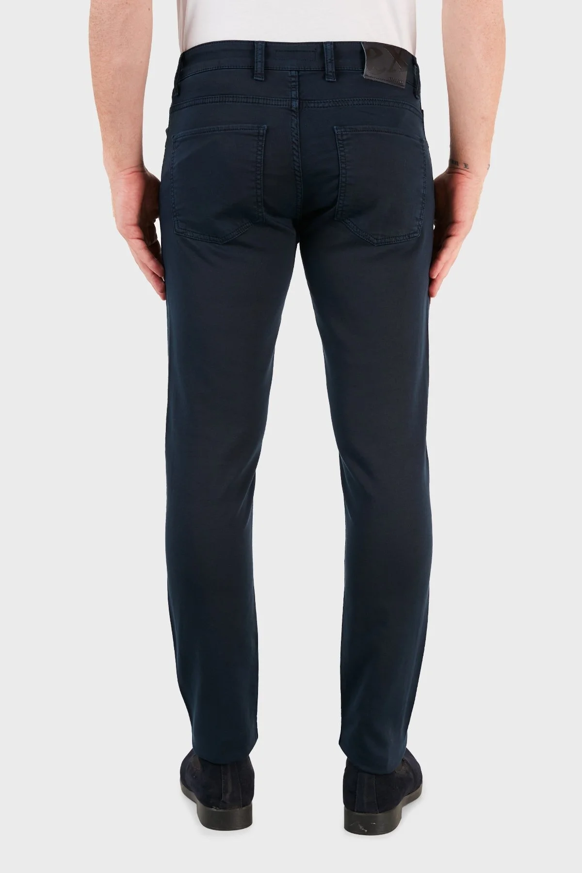 Exxe Slim Cepli Pamuklu Jeans Erkek Kot Pantolon EX1001K0012BARTEZ LACİVERT - 3