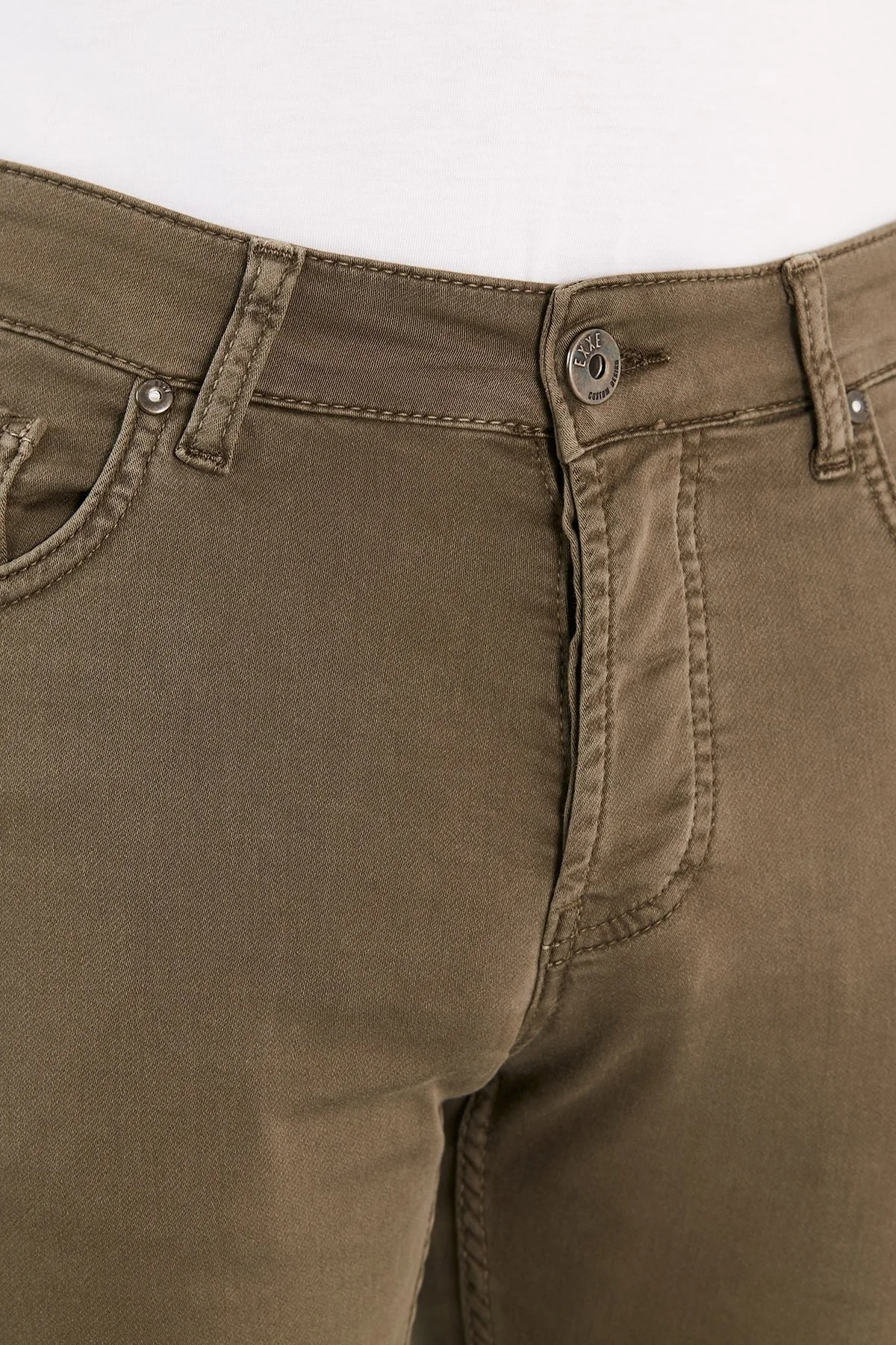 Exxe Jeans Erkek Kot Pantolon EX1001K0013BARTEZ HAKİ - 6