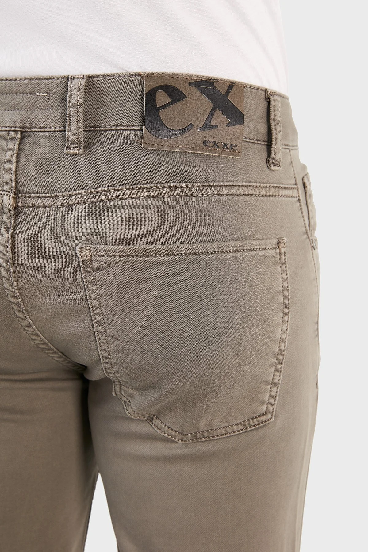 Exxe Slim Fit Cepli Pamuklu Jeans Erkek Kot Pantolon EX1001K001BARTEZ GRİ - 7