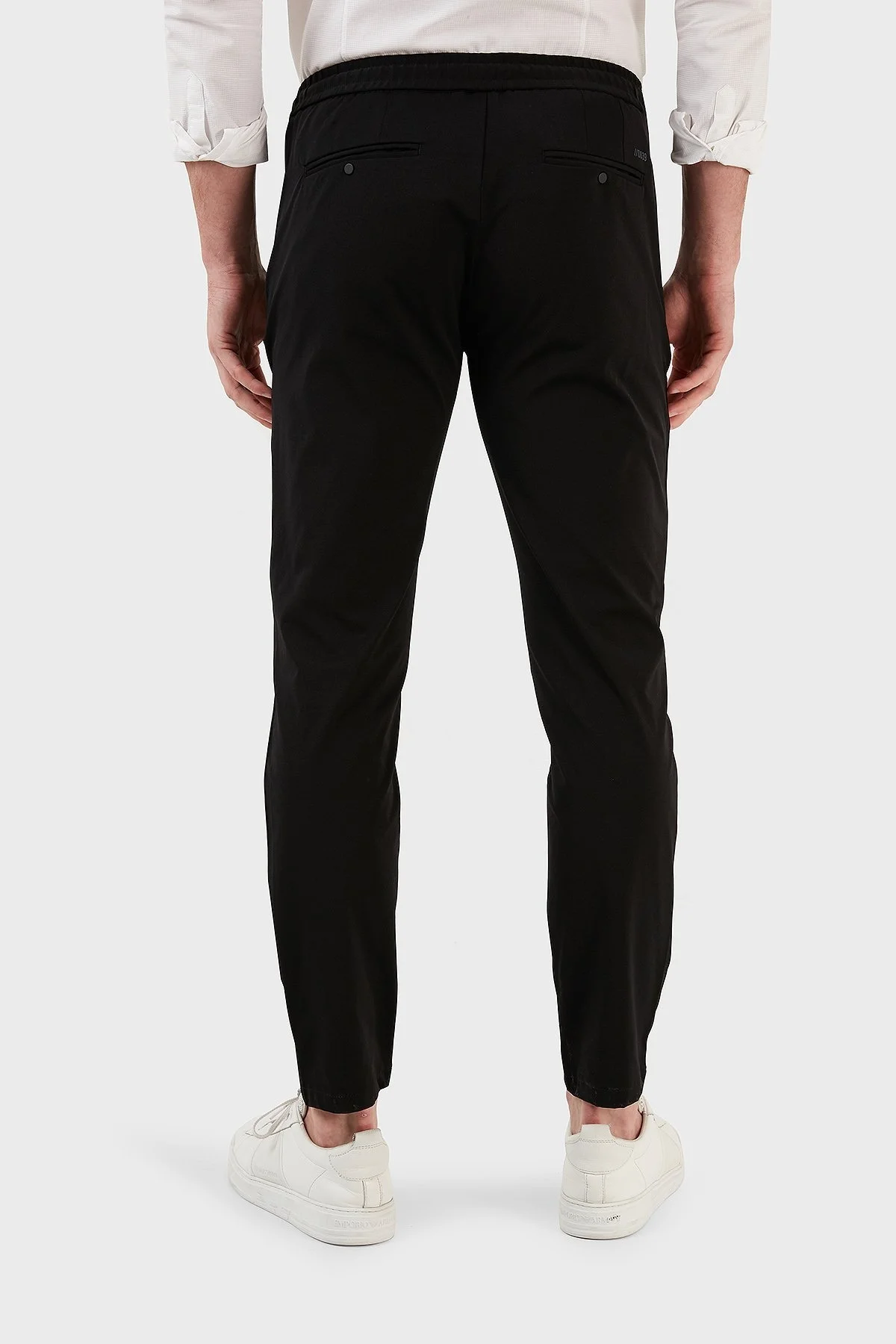 Exxe Normal Bel Slim Fit Dar Paça Erkek Pantolon 630GMP09 SİYAH - 7