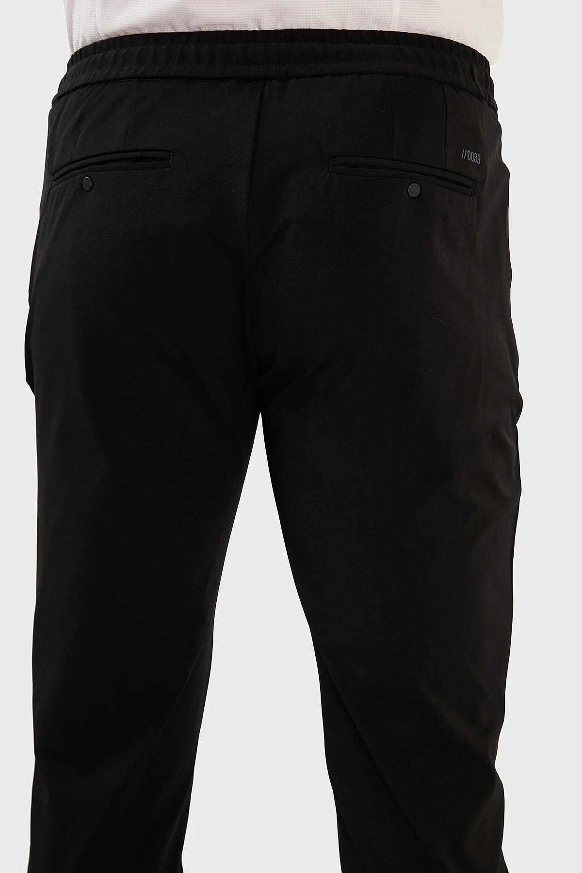 Exxe Normal Bel Slim Fit Dar Paça Erkek Pantolon 630GMP09 SİYAH - 8