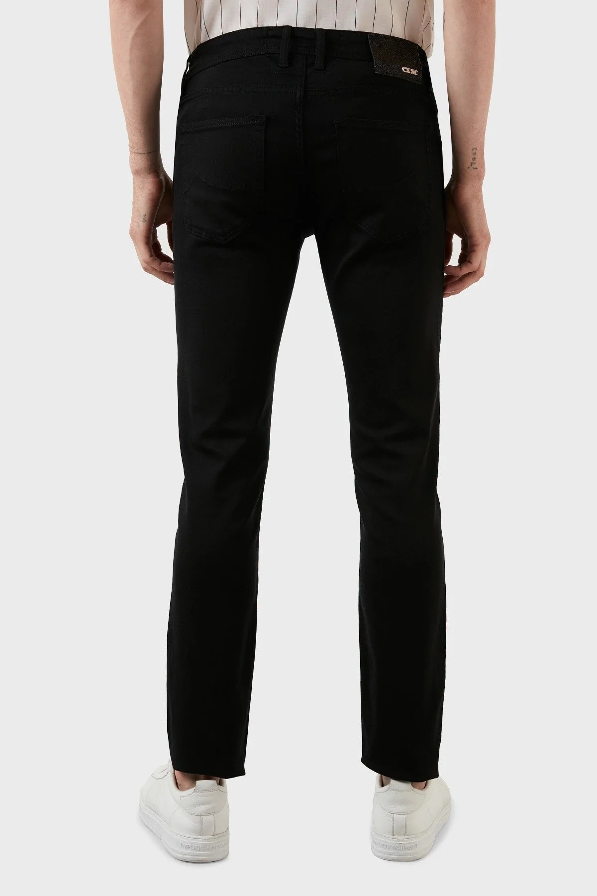 Exxe Normal Bel Slim Fit Pamuklu Jeans Erkek Kot Pantolon 629J012002 SİYAH - 3