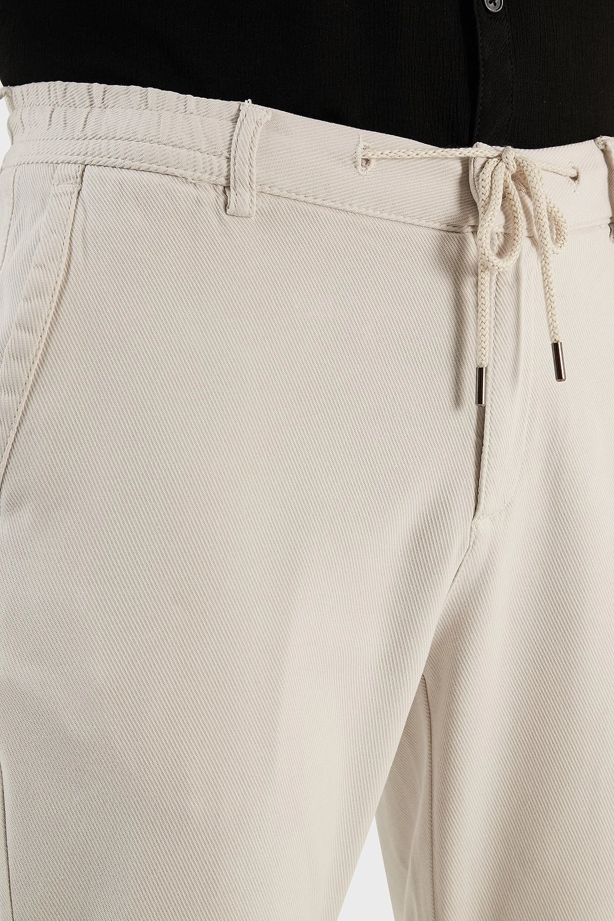 Exxe Pamuk Karışımlı Belden Bağlamalı Normal Bel Düz Paça Regular Fit Erkek Pantolon 630JORUNA TAŞ - 6