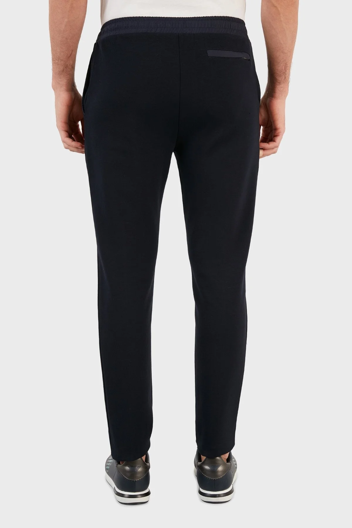 Exxe Pamuklu Belden Bağlamalı Cepli Jogger Erkek Pantolon 6143001 LACİVERT - 5