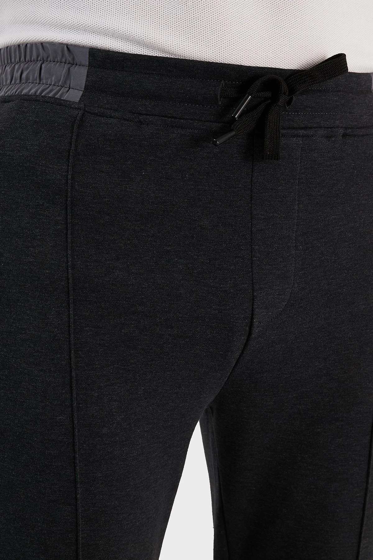 Exxe Pamuklu Belden Bağlamalı Cepli Jogger Erkek Pantolon 6143002 ANTRASİT - 5