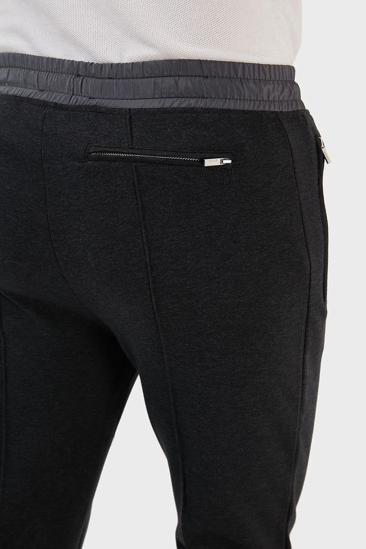 Exxe Pamuklu Belden Bağlamalı Cepli Jogger Erkek Pantolon 6143002 ANTRASİT - 6