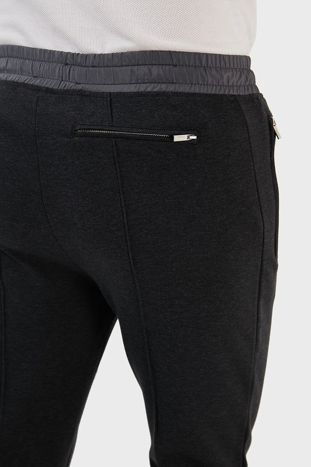 Exxe Pamuklu Belden Bağlamalı Cepli Jogger Erkek Pantolon 6143002 ANTRASİT - 6
