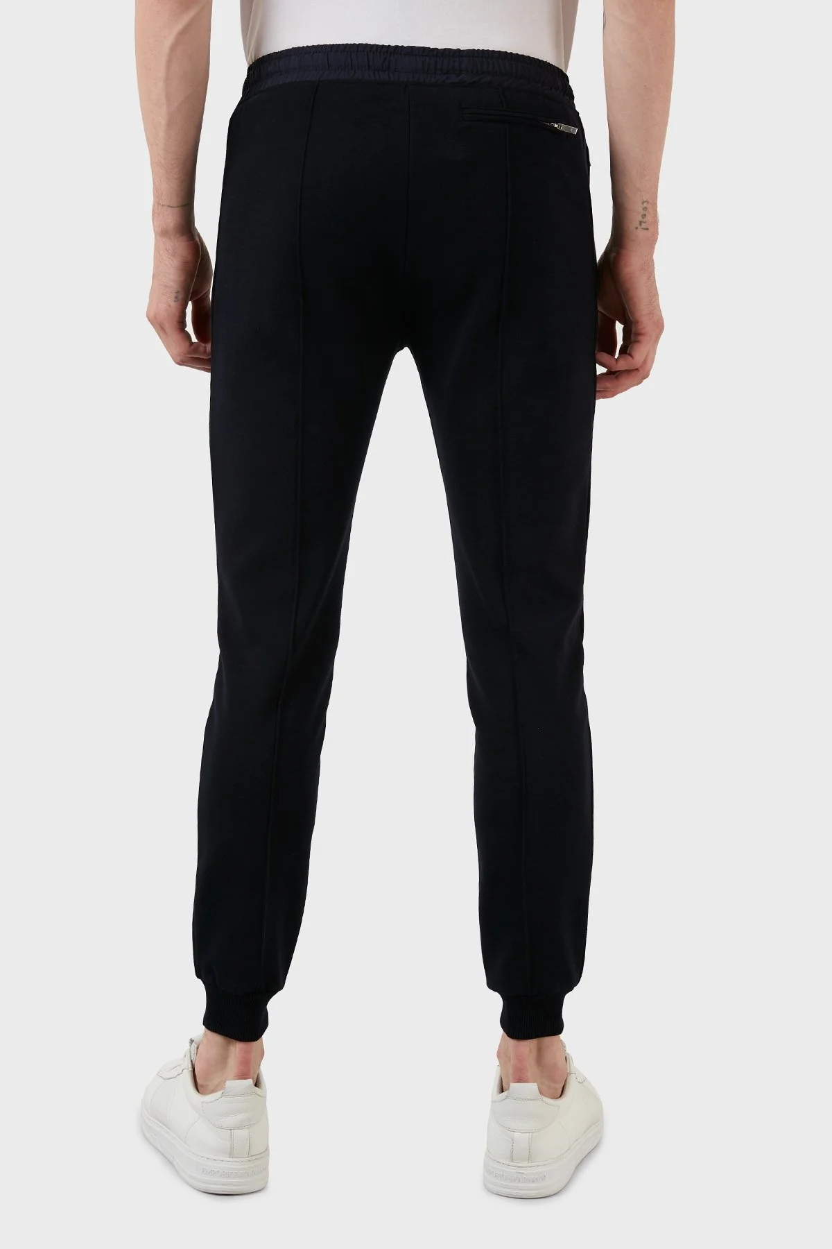 Exxe Pamuklu Belden Bağlamalı Cepli Jogger Erkek Pantolon 6143002 LACİVERT - 4