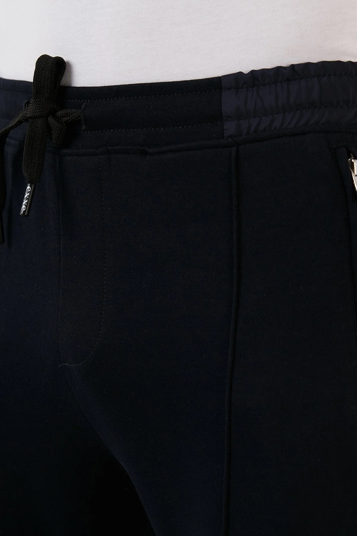 Exxe Pamuklu Belden Bağlamalı Cepli Jogger Erkek Pantolon 6143002 LACİVERT - 5