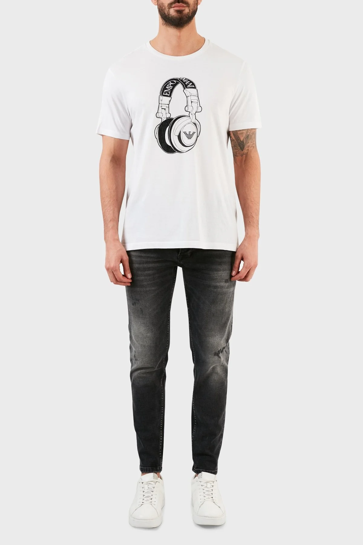 Exxe Pamuklu Normal Bel Dar Paça Slim Fit Jeans Erkek Kot Pantolon EX1004K010BARTEZ SİYAH - 1