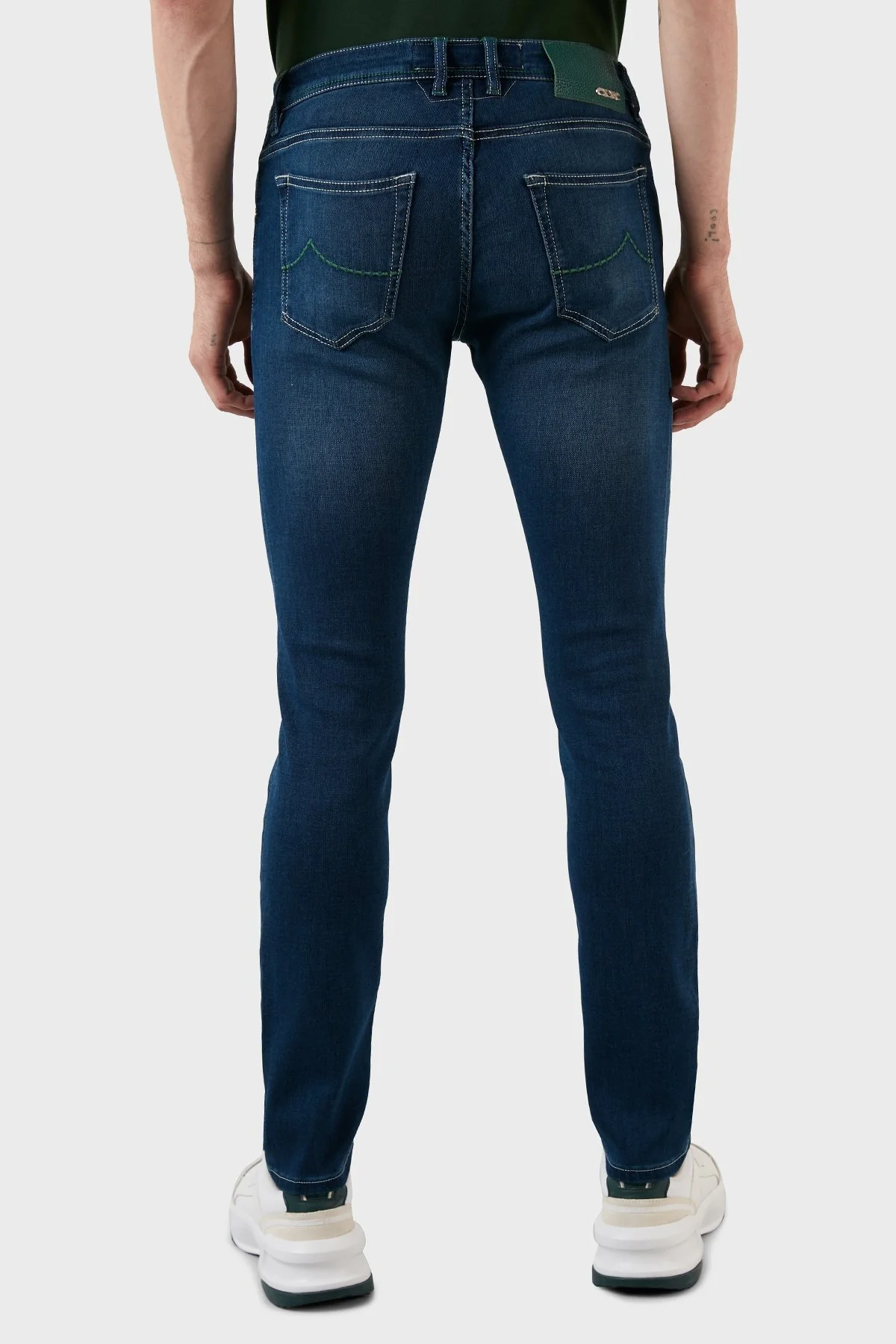 Exxe Pamuklu Normal Bel Slim Fit Jeans Erkek Kot Pantolon 629J018002 MAVİ - 3
