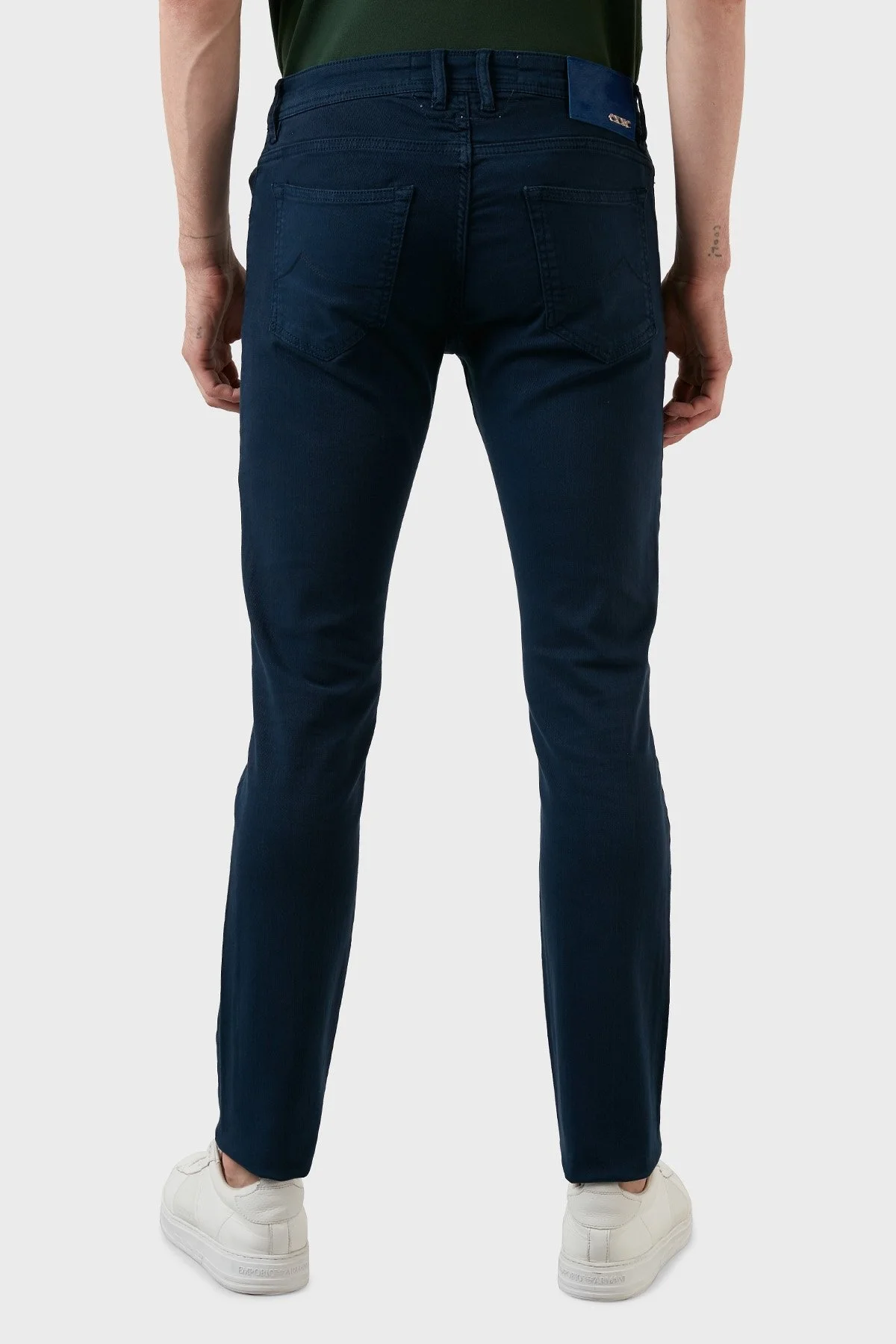 Exxe Pamuklu Normal Bel Slim Fit Jeans Erkek Kot Pantolon 629J018004 LACİVERT - 4